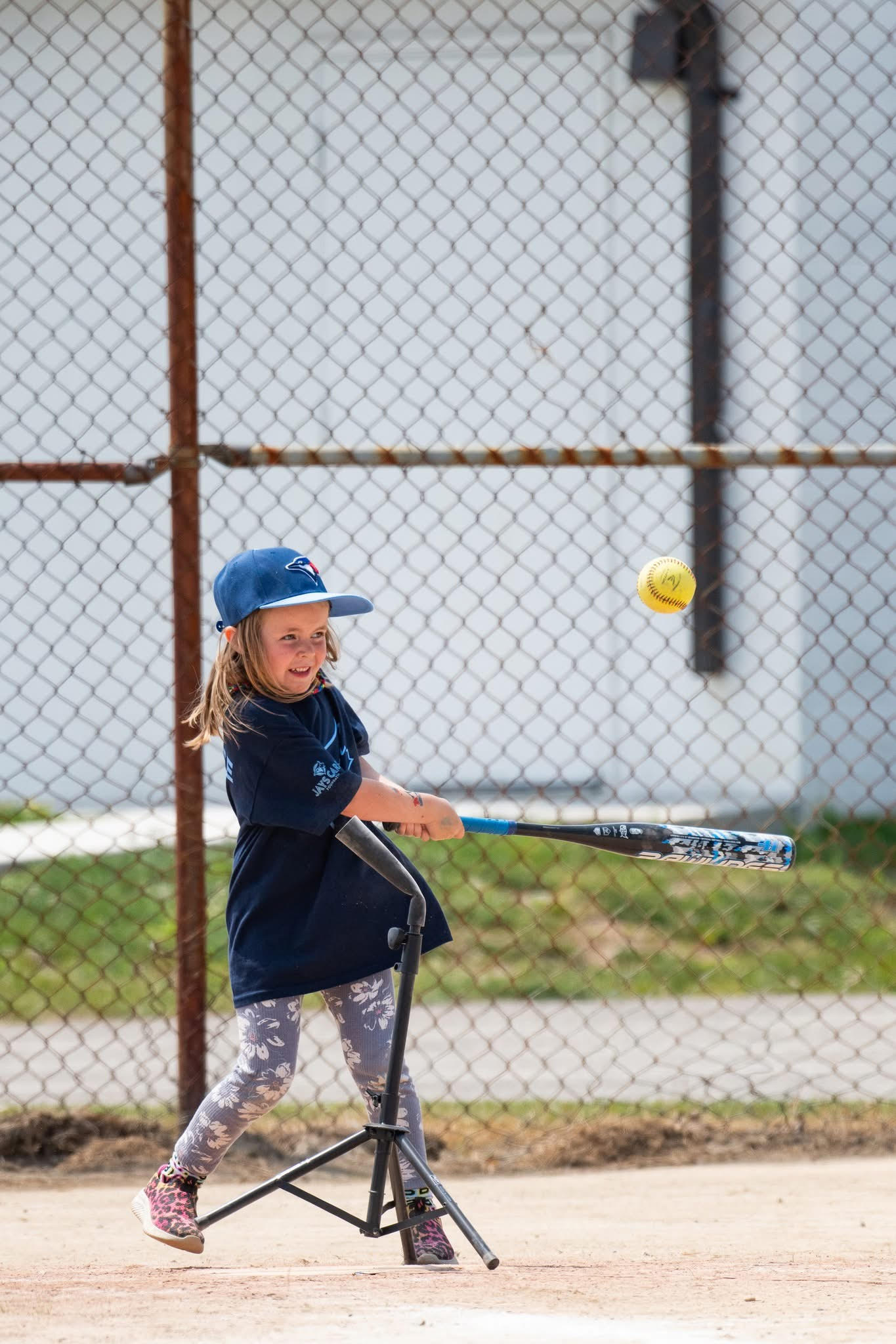 girl at bat