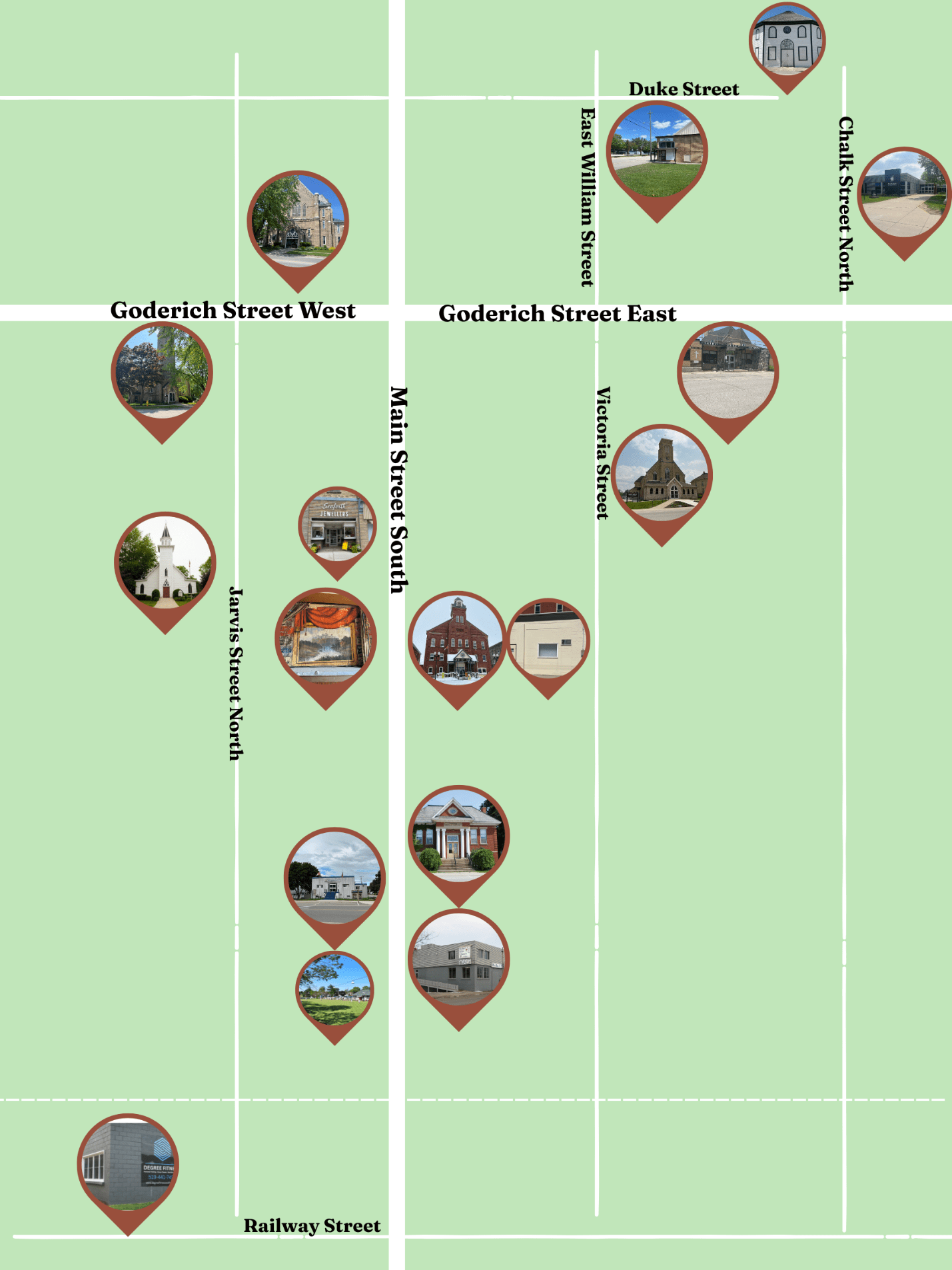 Doors Open Seaforth Map
