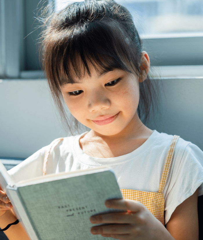child reading